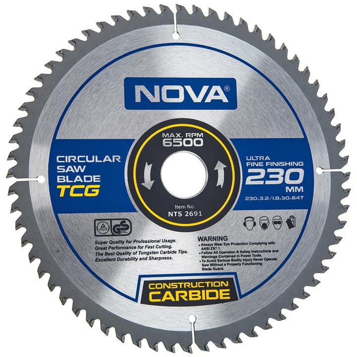 تیغه اره الماسه نووا مدل NTS 2691 Nova NTS 2691 Circular Saw Blade